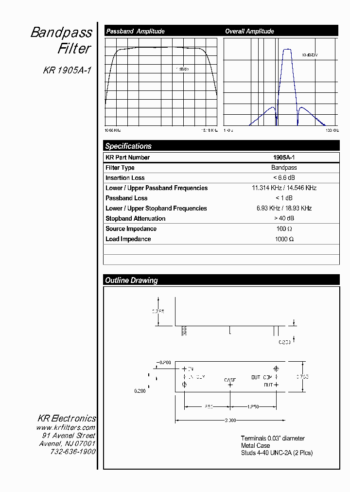 1905A-1_8109802.PDF Datasheet