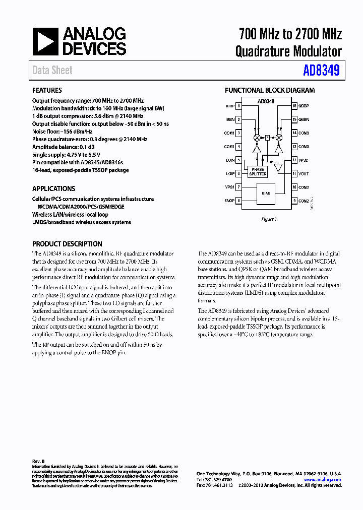 AD8349AREZ_8110426.PDF Datasheet