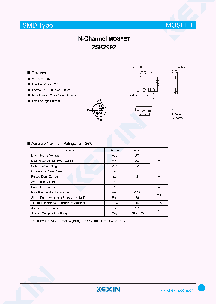 2SK2992_8113620.PDF Datasheet