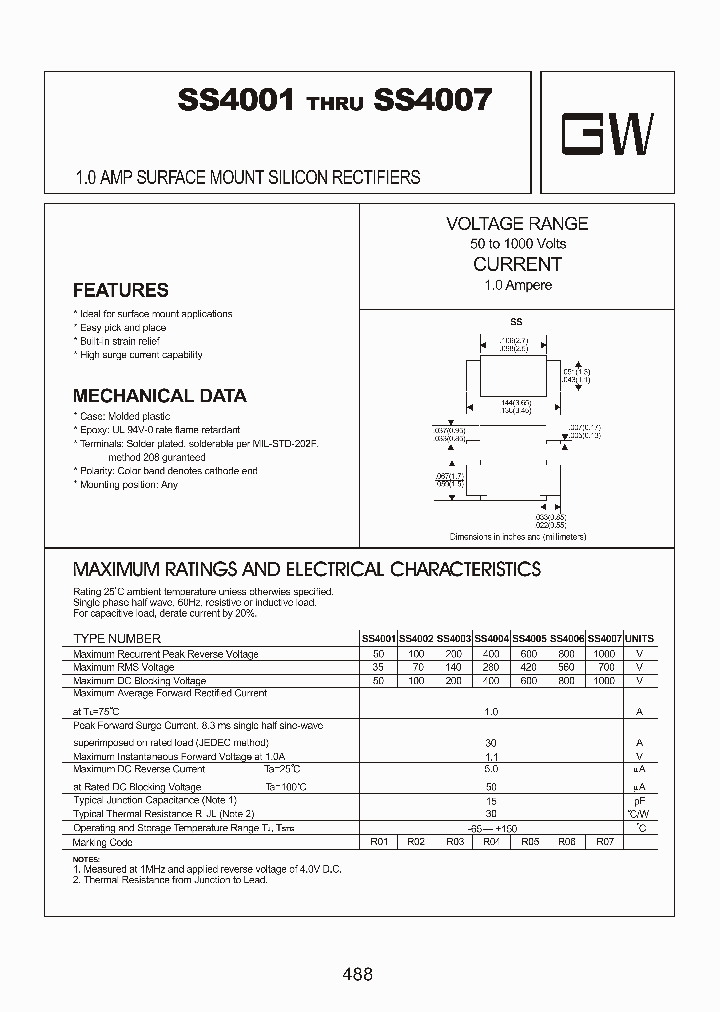 SS4001_8120176.PDF Datasheet
