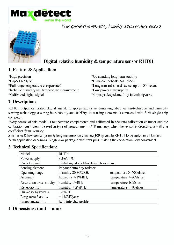 RHT01_8120550.PDF Datasheet