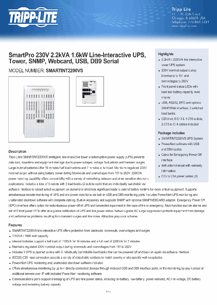 SMARTINT2200VS_8123544.PDF Datasheet