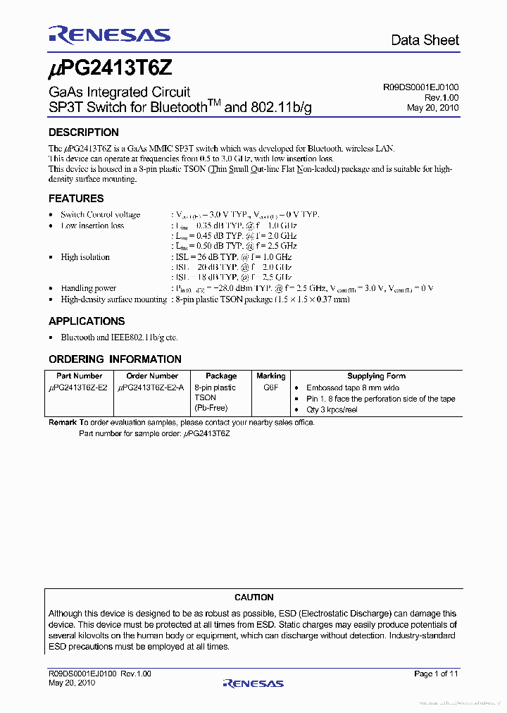 UPG2413T6Z_7819590.PDF Datasheet