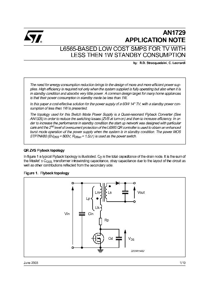 AN1729_8125301.PDF Datasheet