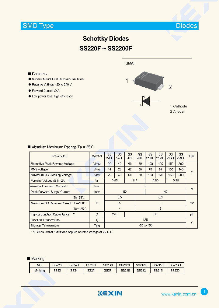 SS260F_8127727.PDF Datasheet
