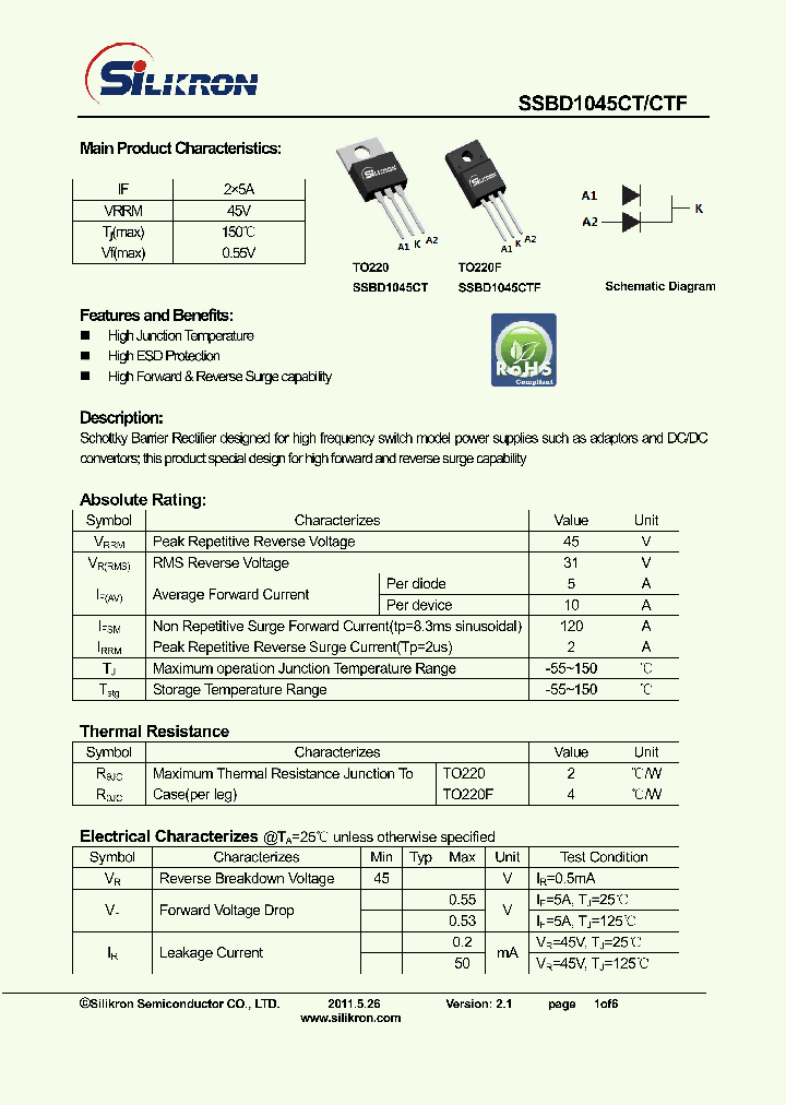 SSBD1045CT_8130130.PDF Datasheet