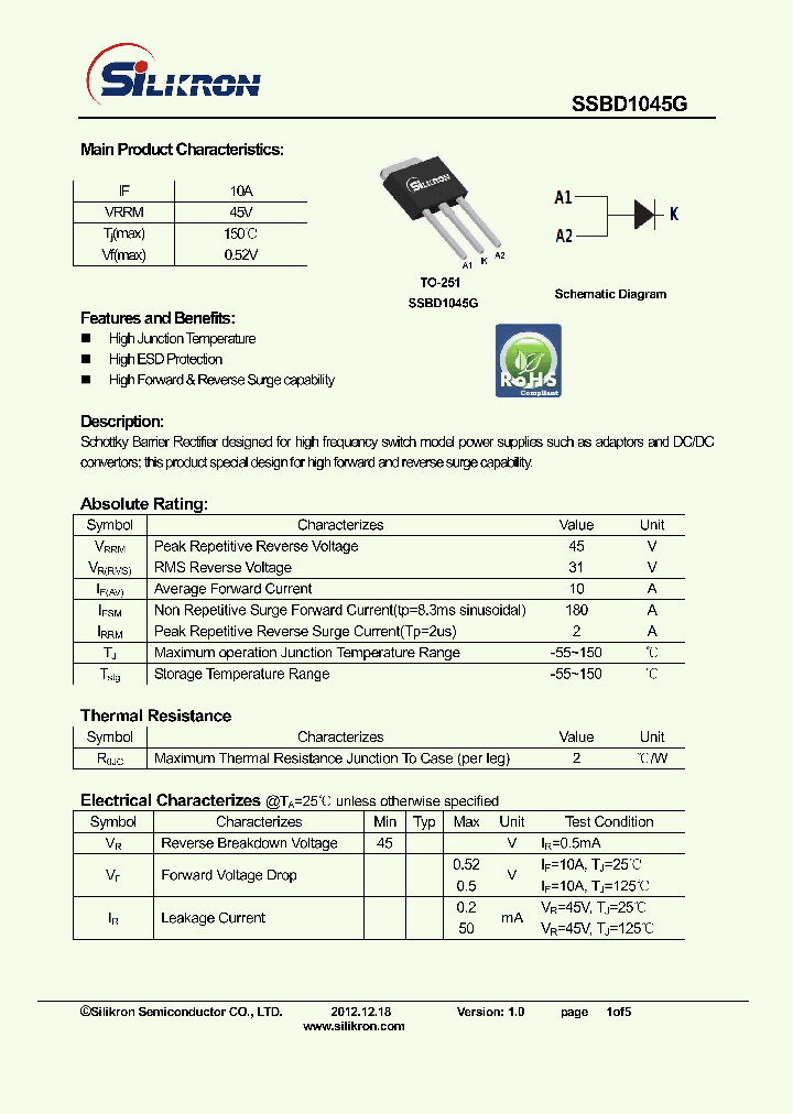 SSBD1045G_8130133.PDF Datasheet
