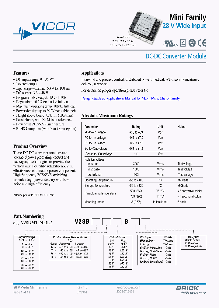 V28B5T75BF_8141004.PDF Datasheet
