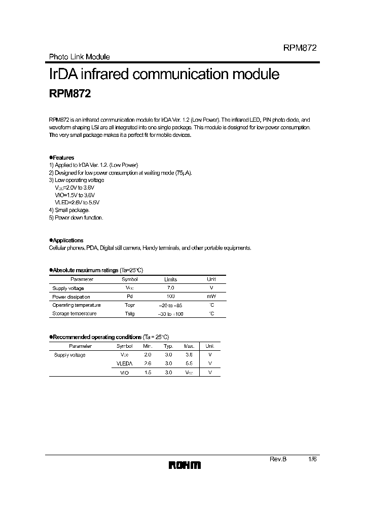 RPM872-E2_8141326.PDF Datasheet