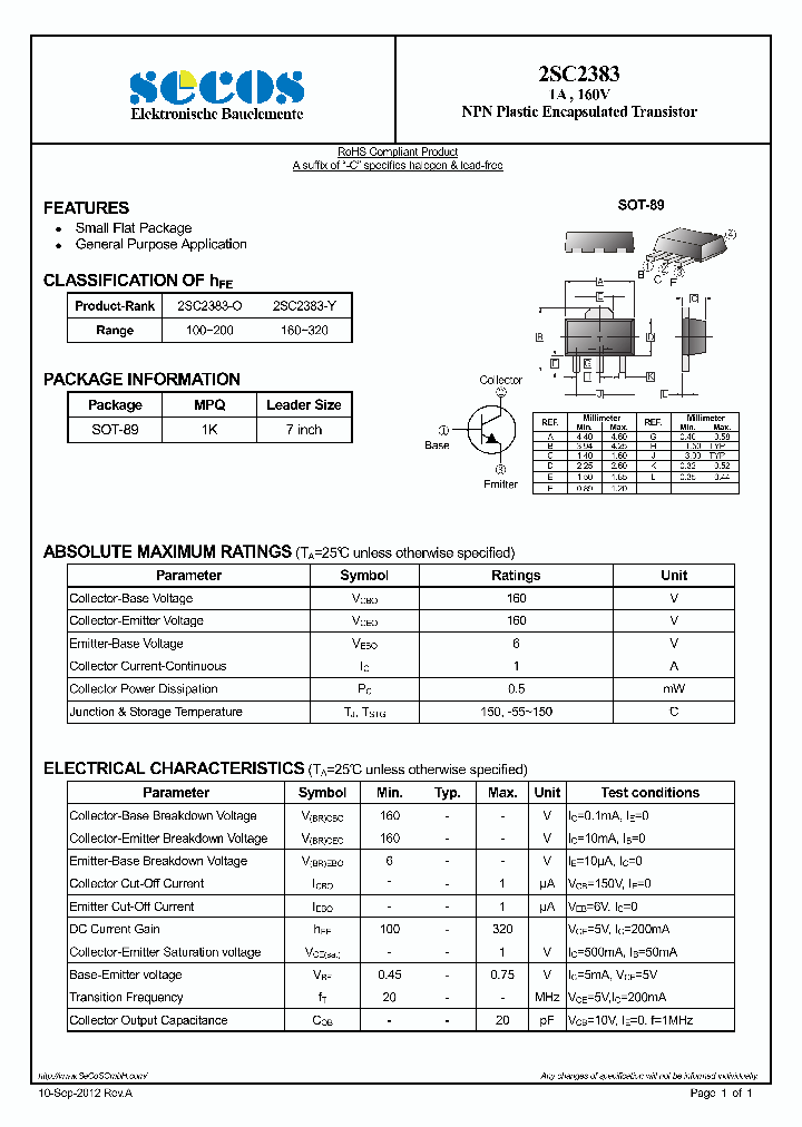 2SC2383_8141372.PDF Datasheet