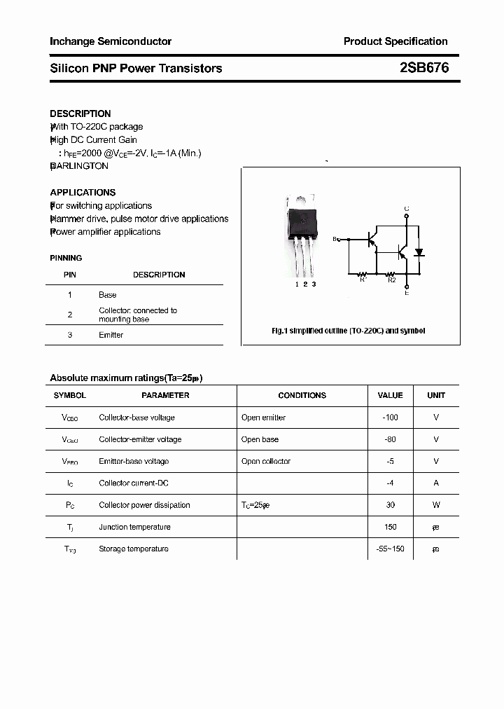 2SB676_8142641.PDF Datasheet