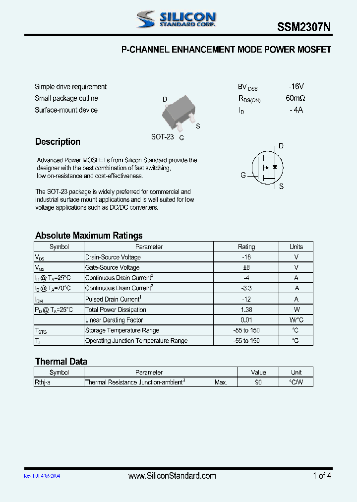 SSM2307N_8143785.PDF Datasheet
