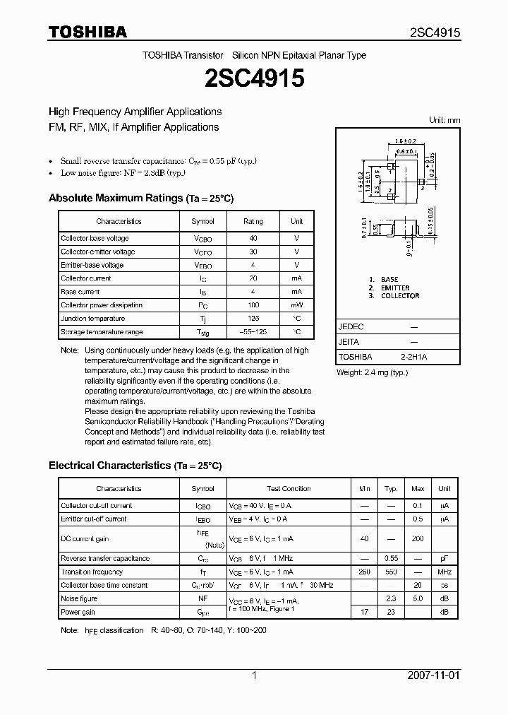 2SC4915-R_8143809.PDF Datasheet