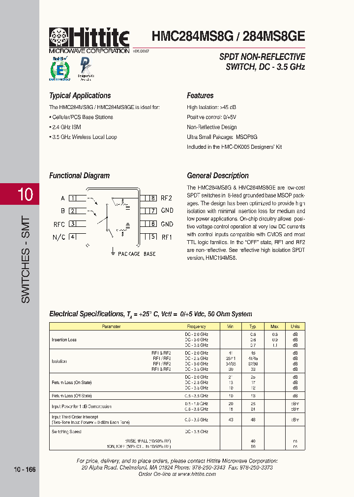 HMC284MS8GE_8144094.PDF Datasheet