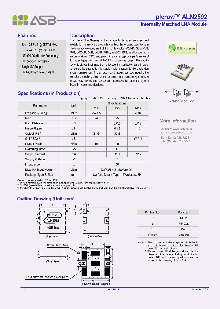 ALN2592-13_8145691.PDF Datasheet