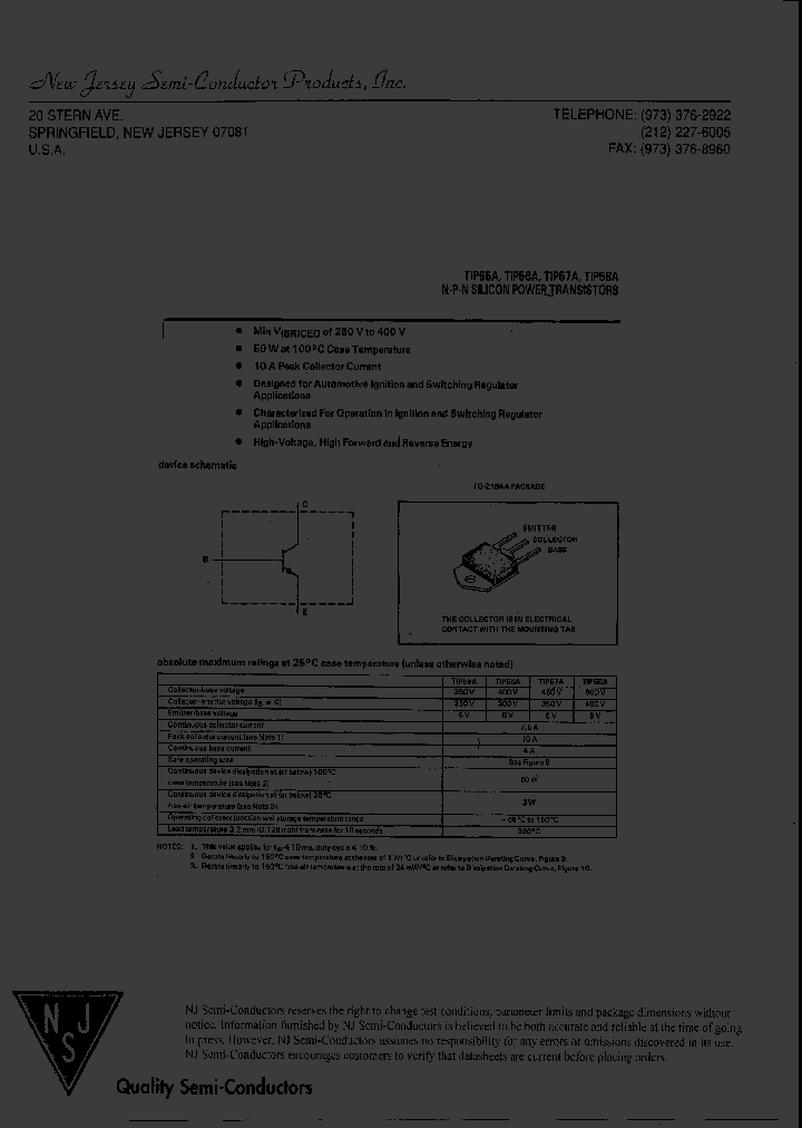 TIP55A_8151278.PDF Datasheet