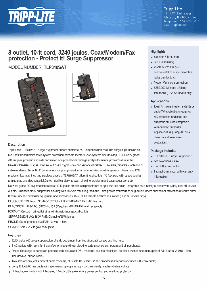 TLP810SAT_8151595.PDF Datasheet