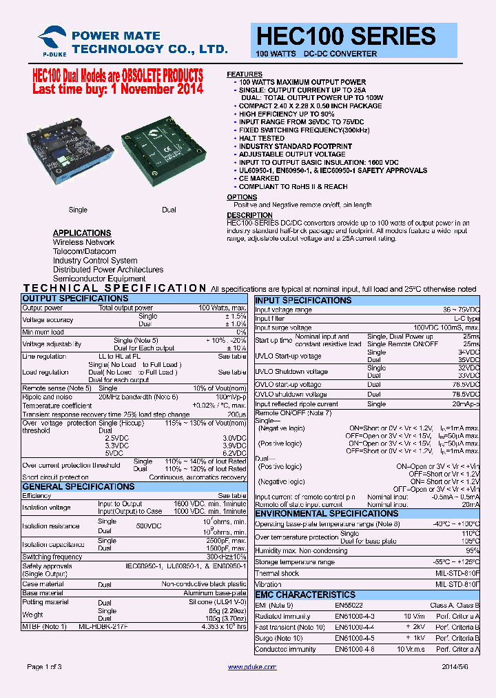 HEC100-48D2505_8151944.PDF Datasheet