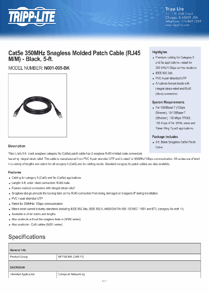 N001-005-BK_8154319.PDF Datasheet