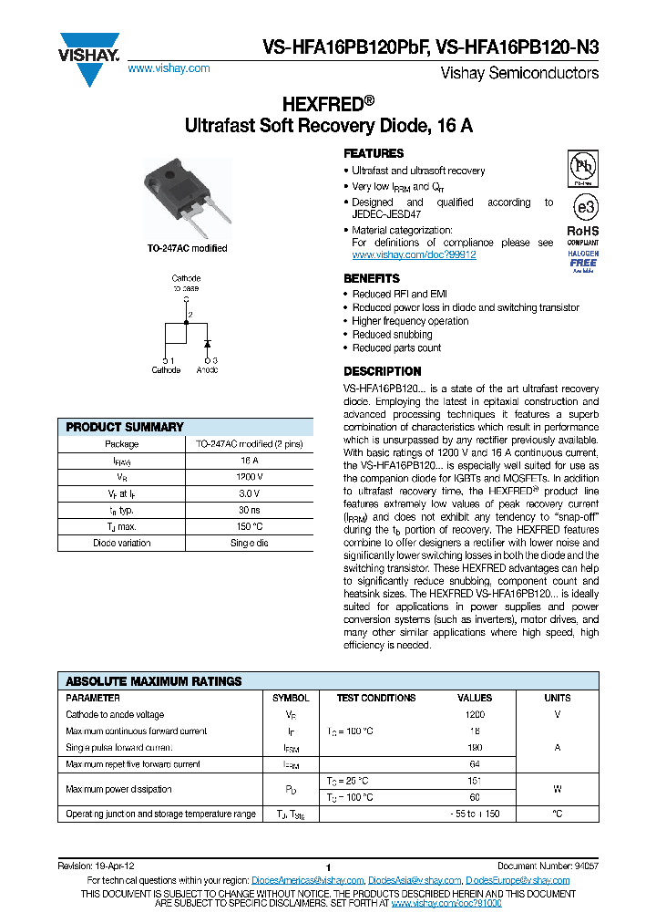 VS-HFA16PB120PBF_8155499.PDF Datasheet