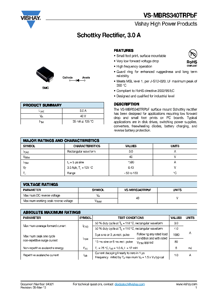 VS-MBRS340TRPBF_8156699.PDF Datasheet