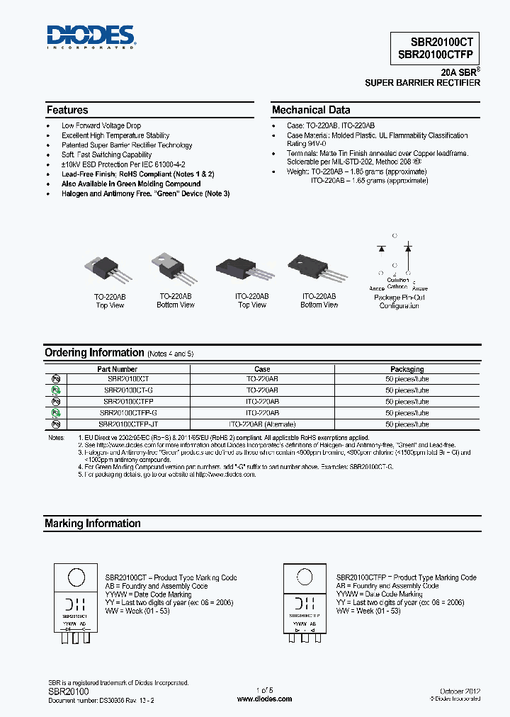 SBR20100-15_8157186.PDF Datasheet