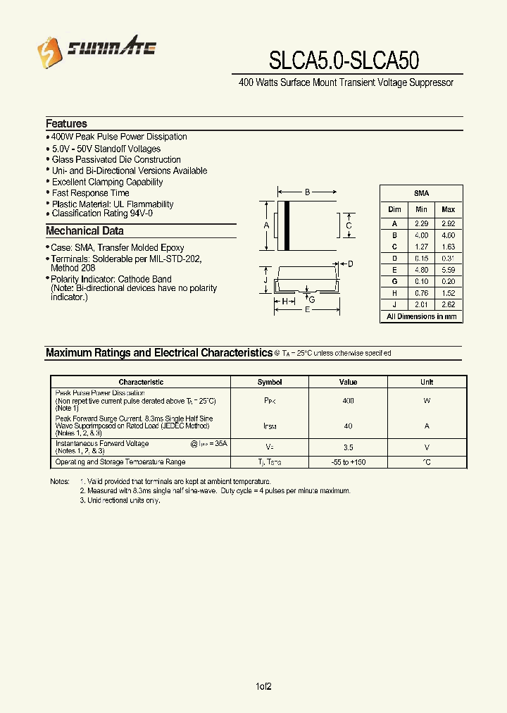 SLCA70_8158560.PDF Datasheet