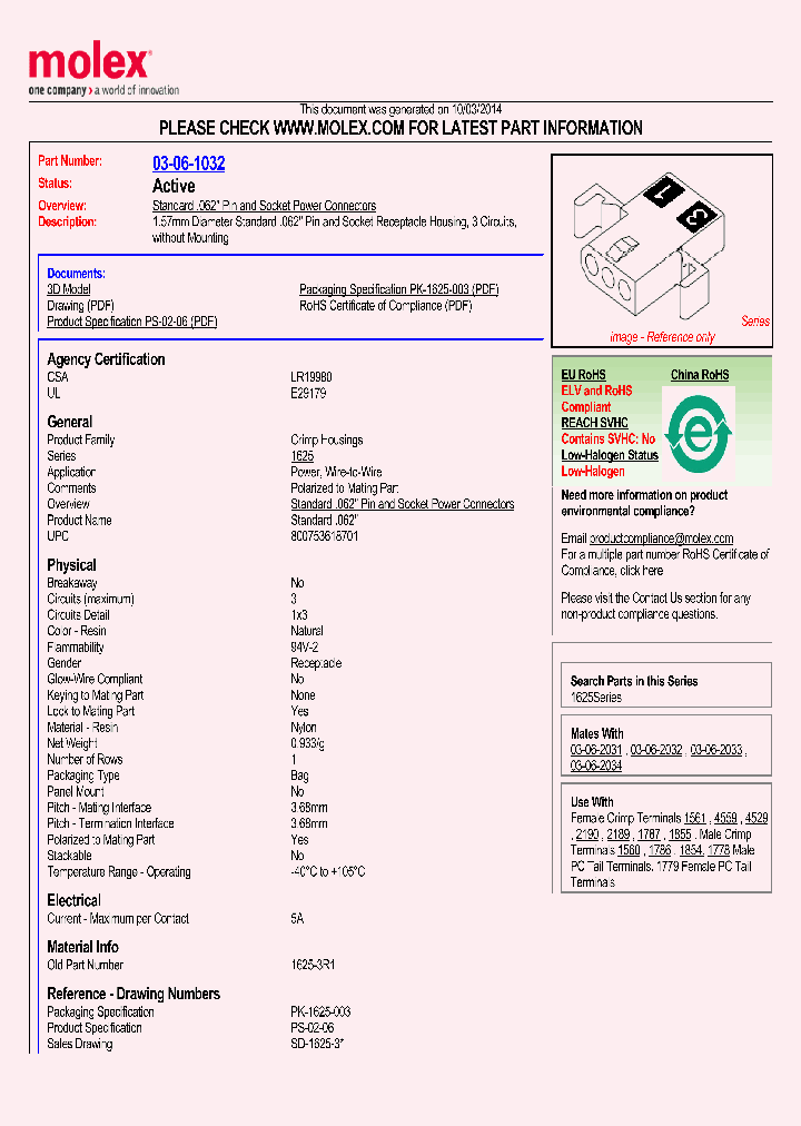 03-06-1032_8165161.PDF Datasheet