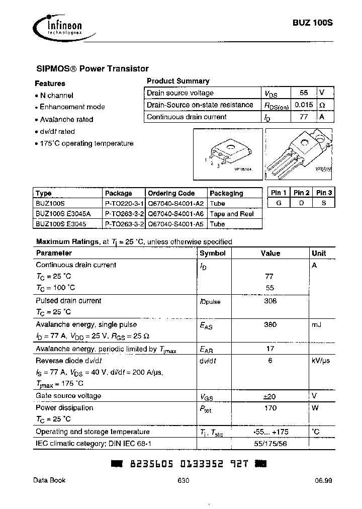 BUZ100SE3045_8165219.PDF Datasheet