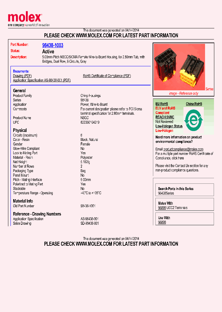 98438-1003_8166474.PDF Datasheet