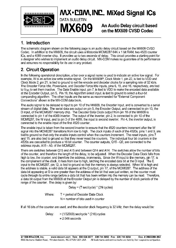 MX609_8169678.PDF Datasheet