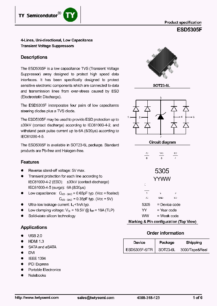 ESD5305F_8172745.PDF Datasheet