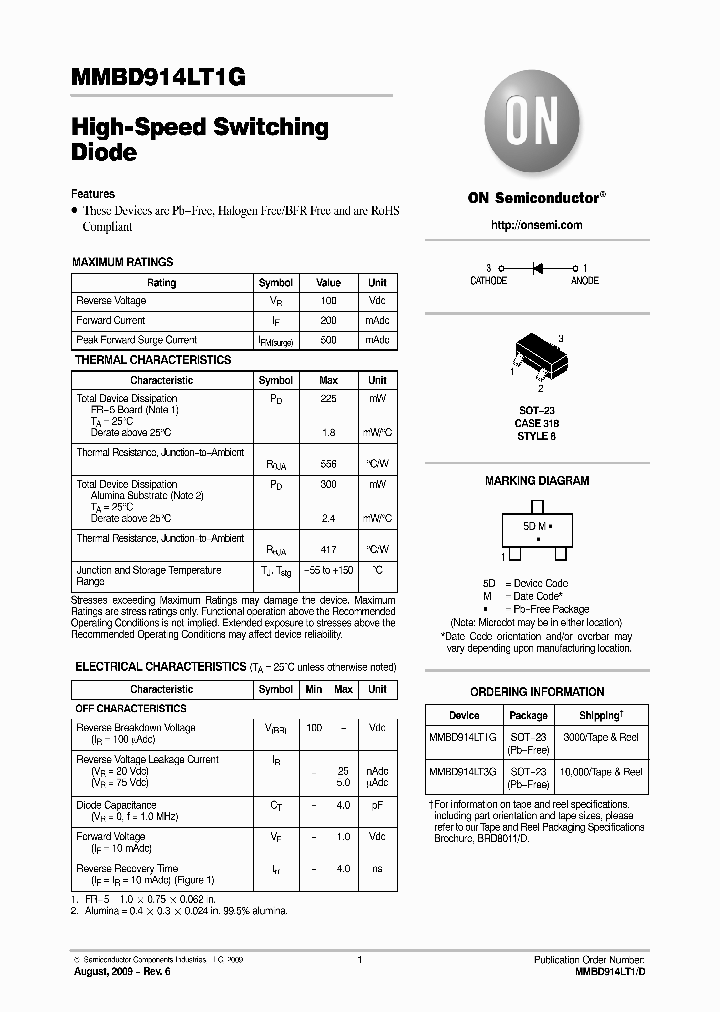 MMBD914LT3G_8174696.PDF Datasheet