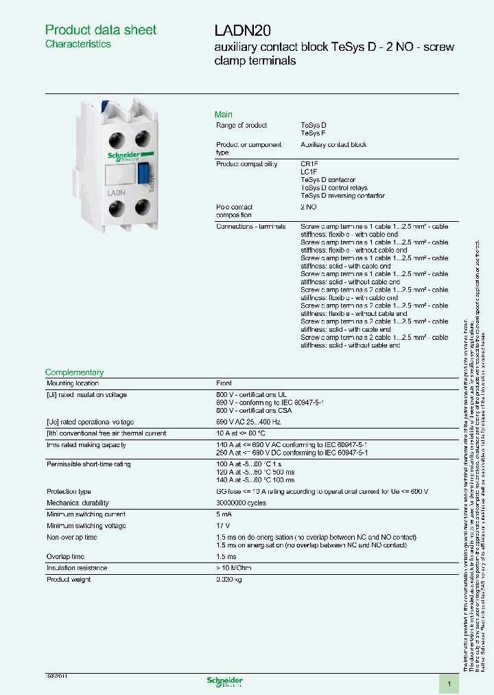 LADN20_8174652.PDF Datasheet