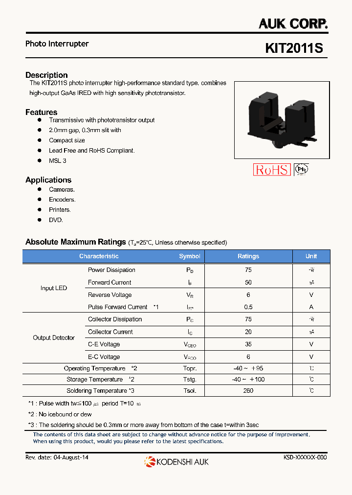 KIT2011S_8176911.PDF Datasheet