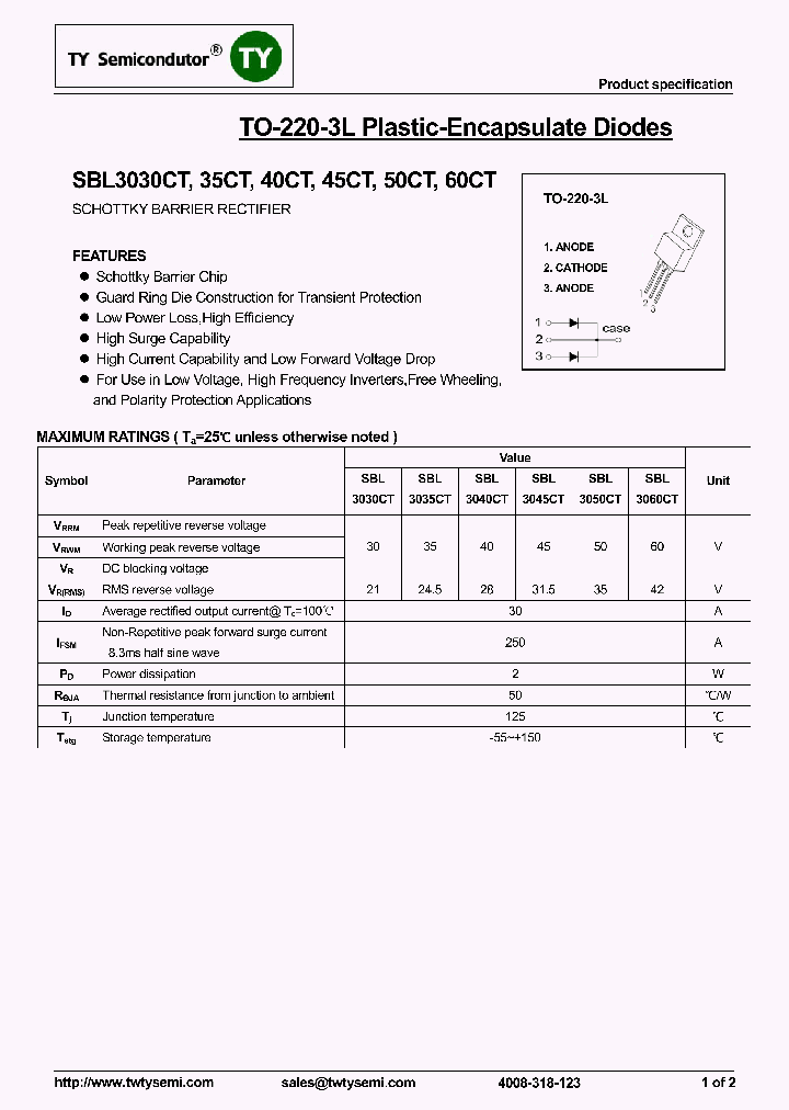 SBL3030CT_8177560.PDF Datasheet