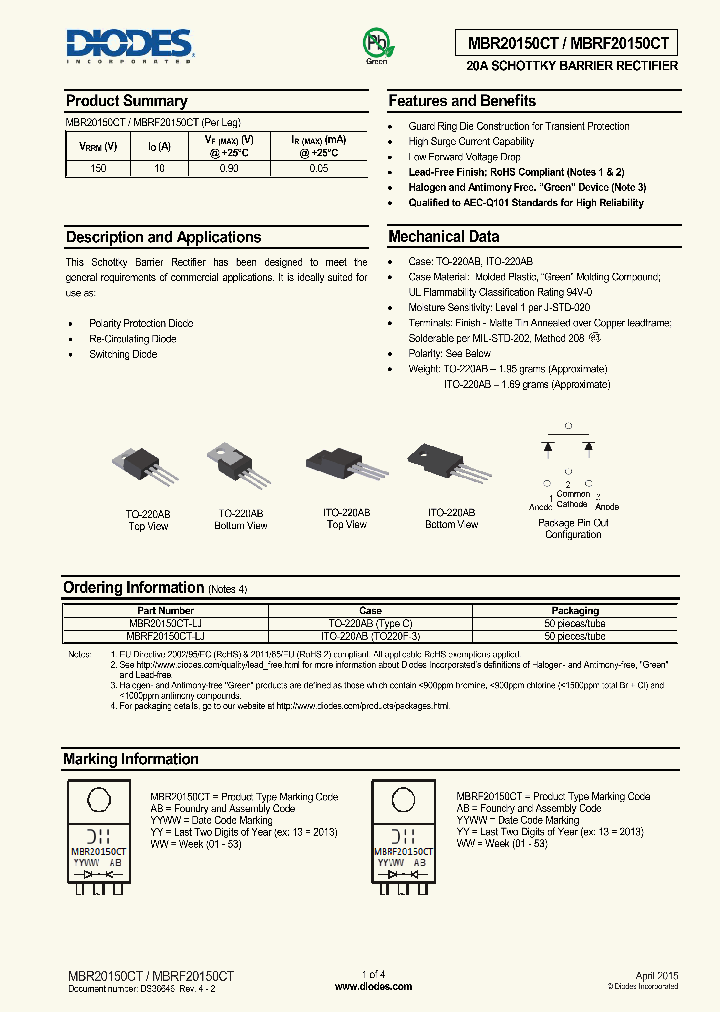 MBRF20150CT-15_8177750.PDF Datasheet