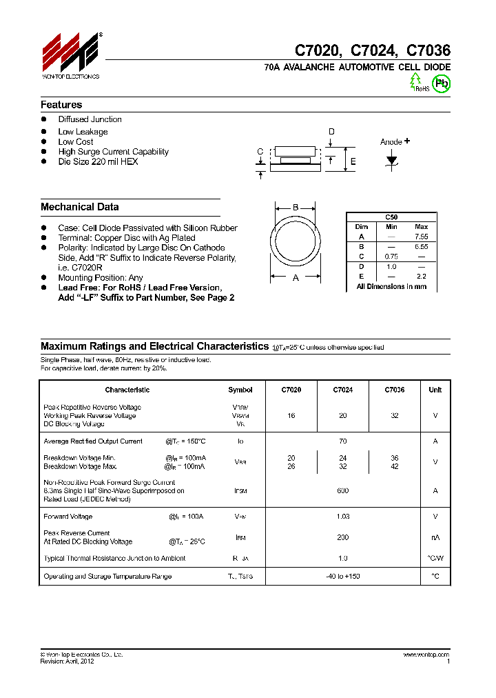 C7020_8177674.PDF Datasheet