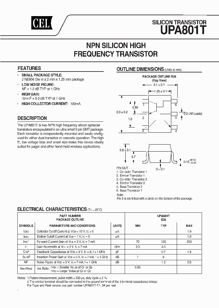 UPA801T_8178357.PDF Datasheet