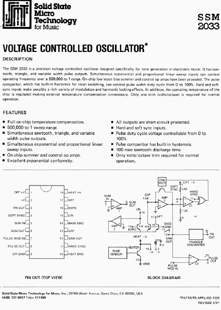SSM2033_8179349.PDF Datasheet