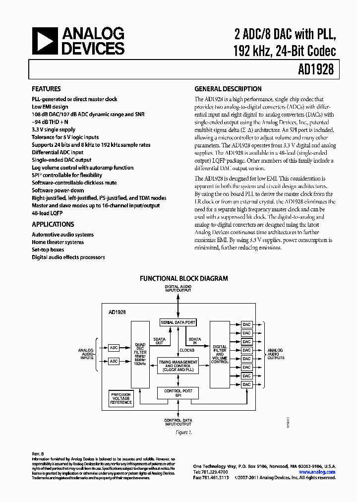 AD1928_8183148.PDF Datasheet