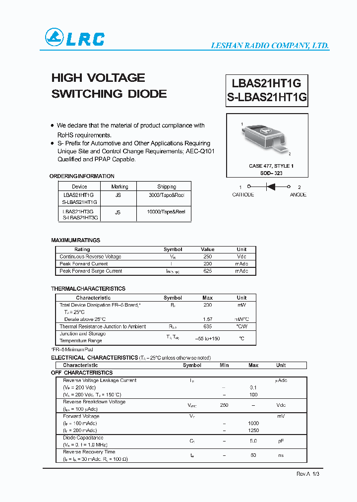 LBAS21HT1G-15_8182733.PDF Datasheet