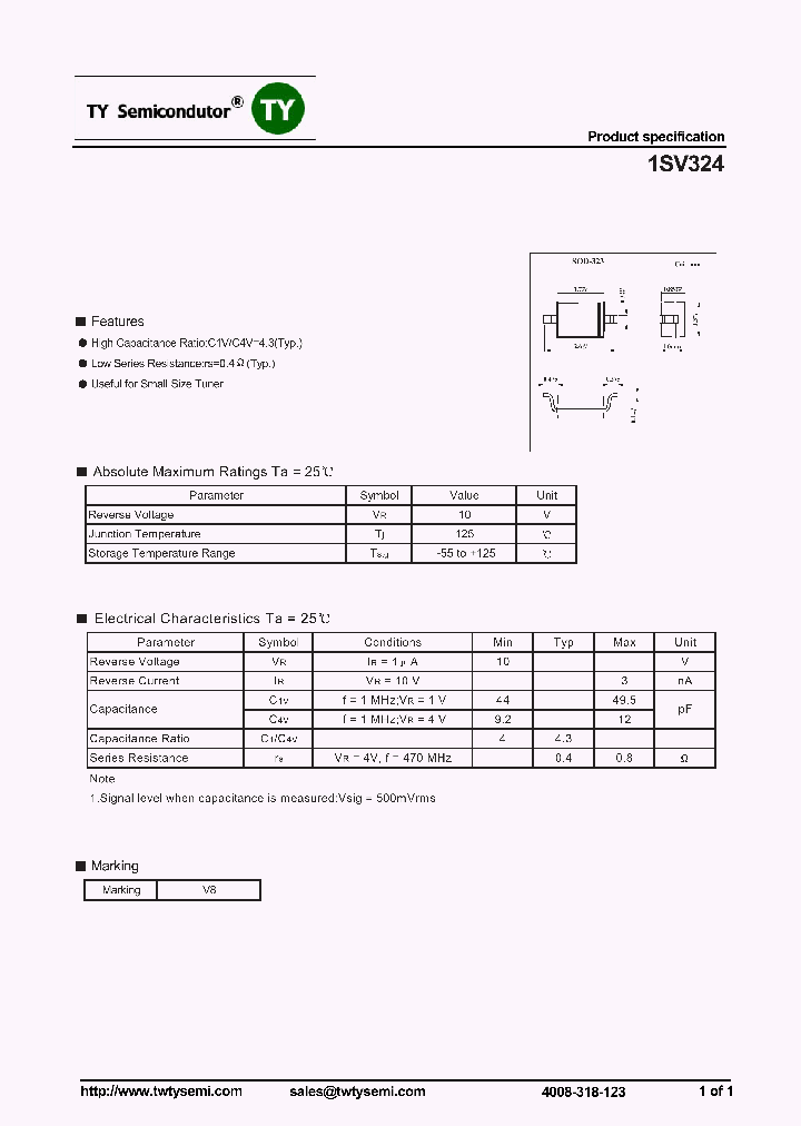 1SV324_8185134.PDF Datasheet