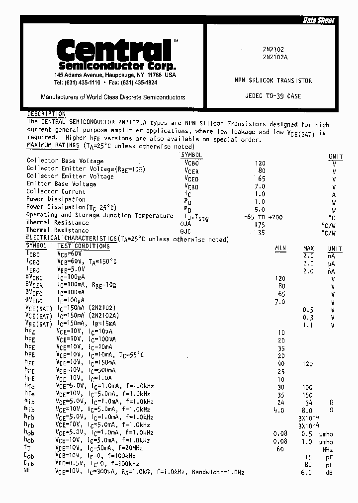 2N2102_8186127.PDF Datasheet