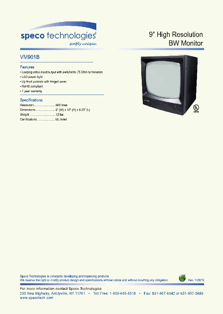 VM901B_8186389.PDF Datasheet