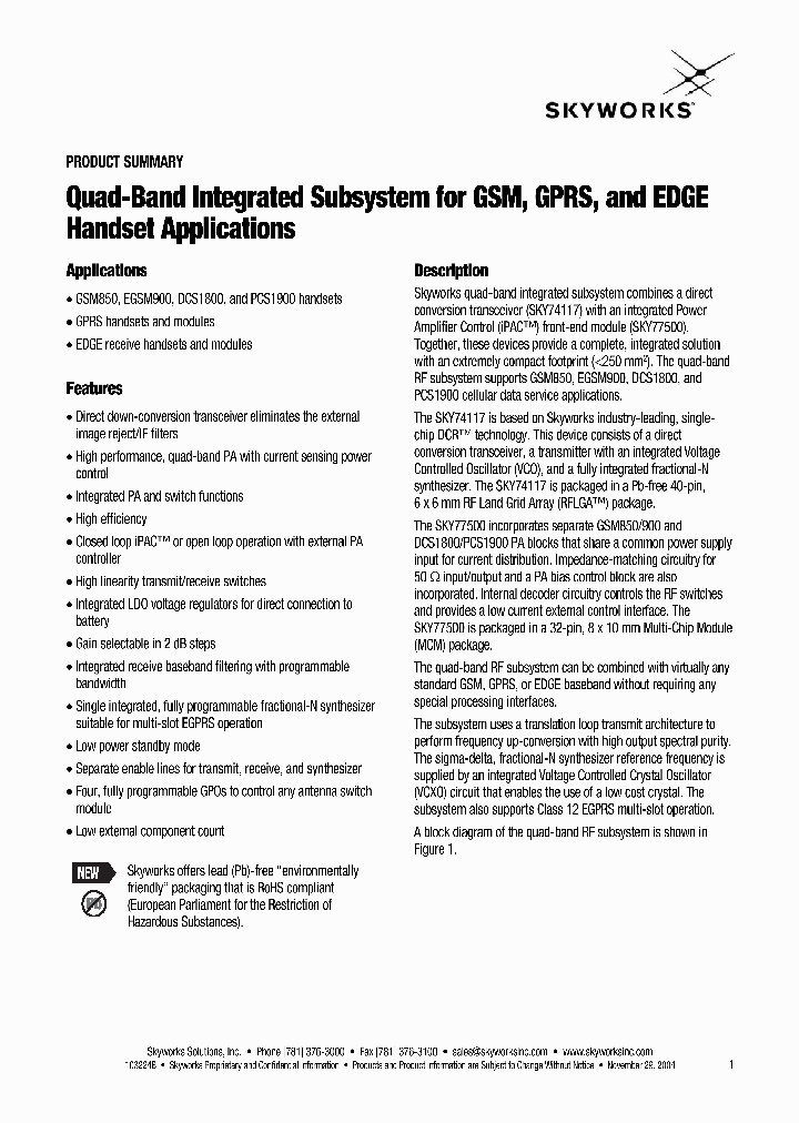 SKY74117_8187024.PDF Datasheet