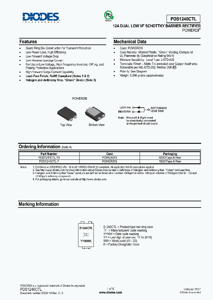 PDS1240CTL_8187327.PDF Datasheet