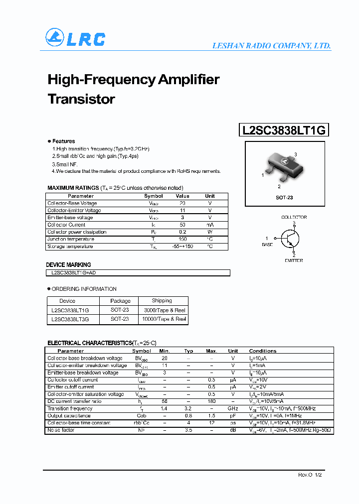 L2SC3838LT3G_8187316.PDF Datasheet