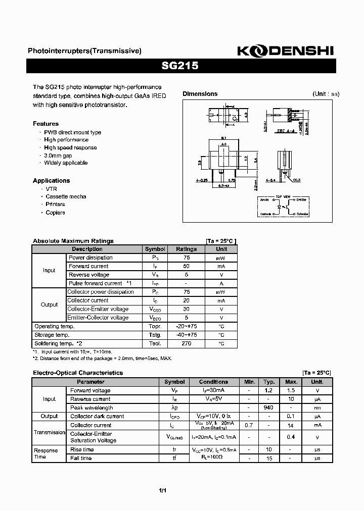 SG215_8188081.PDF Datasheet