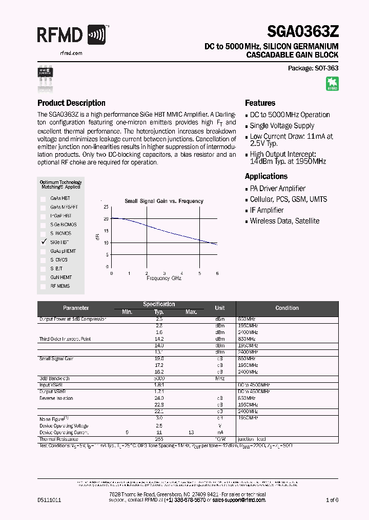 SGA0363Z-EVB1_8188564.PDF Datasheet